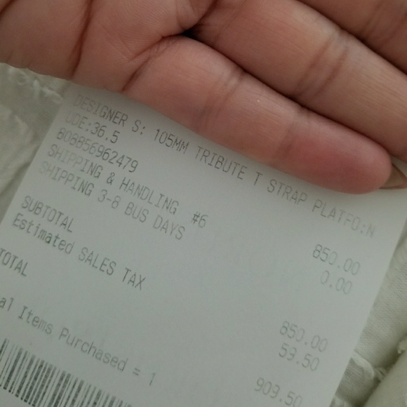 YSL Tribute 105 sandals - Picture 8 of 8